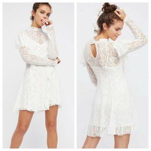 BLACK BCBG LACE DRESS